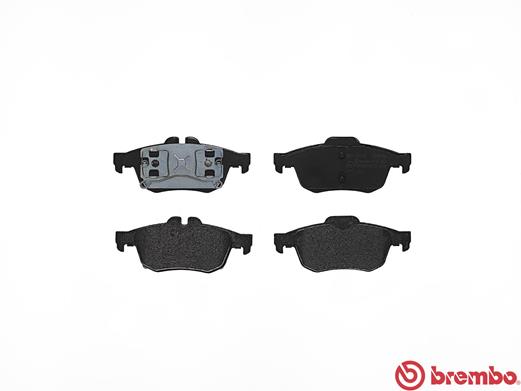A.B.S. P 68 057 BREMBO Bremsbelagsatz, Scheibenbremse